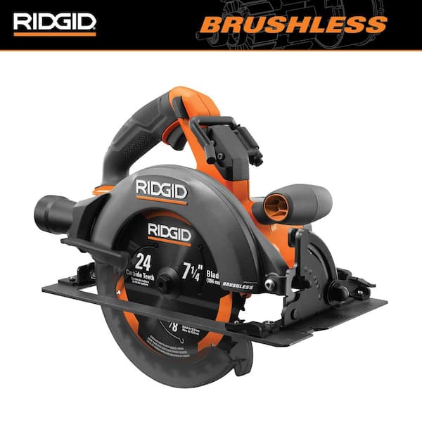 18V Brushless Cordless 7-1/4 in. Circular Saw (Tool Only) (R8657B) 18V Brushless Cordless 7-1/4 in. Circular Saw (Tool Only) (R8657B)
